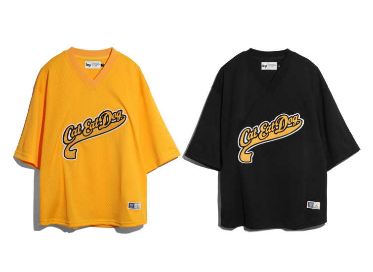 LESS - CAT EAT DOG MESH JERSEY